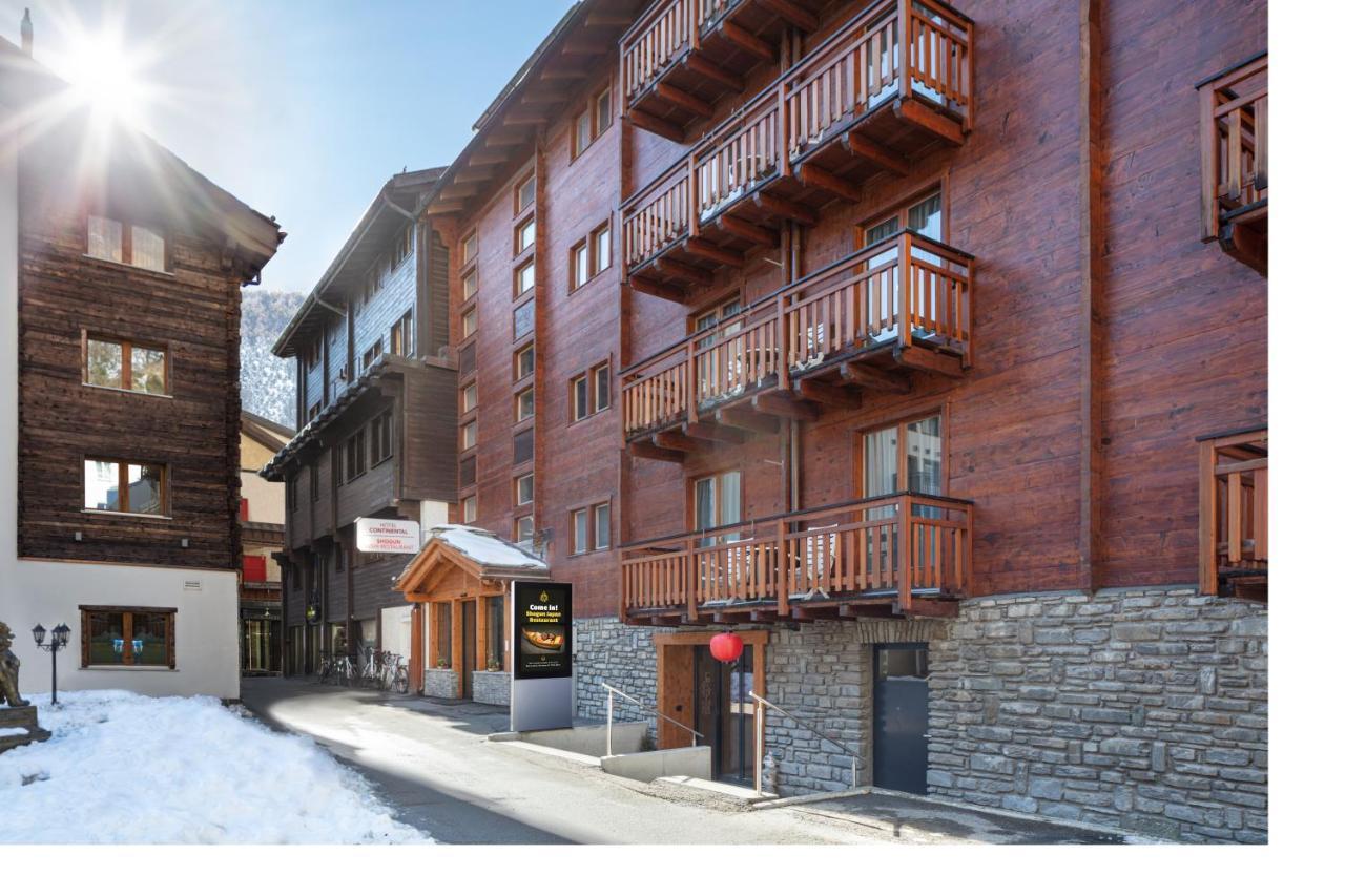 Hotel Continental Zermatt Eksteriør billede