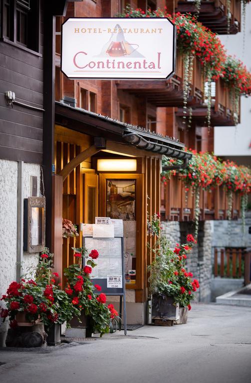 Hotel Continental Zermatt Eksteriør billede