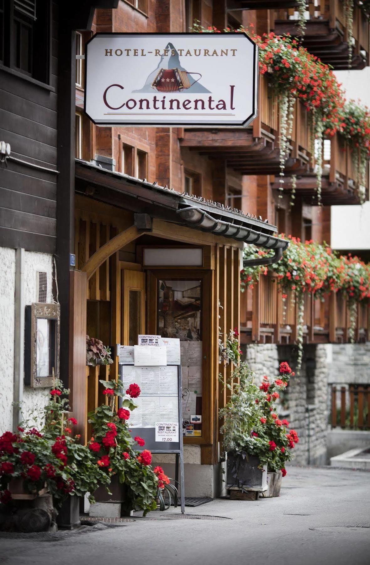 Hotel Continental Zermatt Eksteriør billede